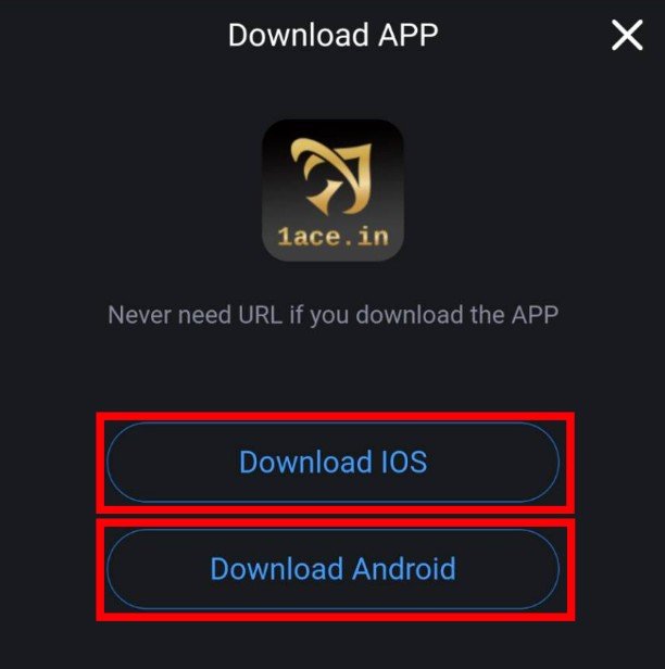 Download the 1Ace App