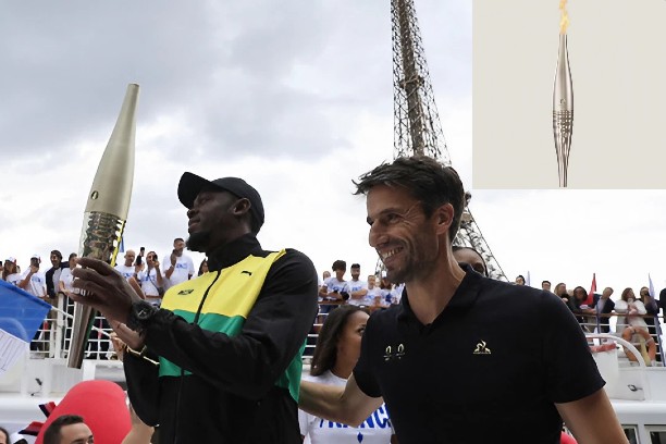What is the Design of the 2024 Olympic Torch?